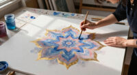 Symmetry Meets The Sacred In Shuling Guo’s Dreamy, Diffused Paintings