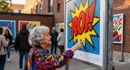 The 98-Year-Old Pop Art Queen Behind An Iconic Lichtenstein Billboard