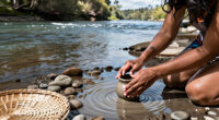 Truman Lowe Listens To The Water