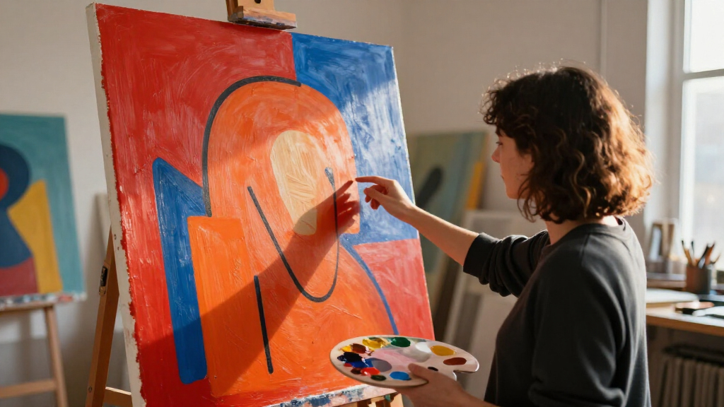Valerio Adami’s Hot And Cold Art