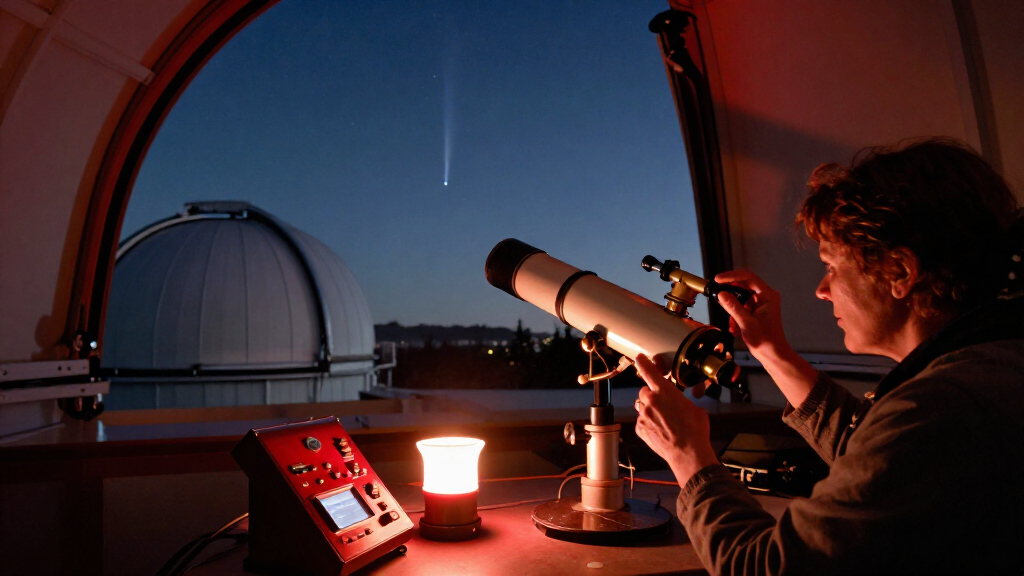 What Is The Held-Light Technique In “OORT — Comet Vigil For P/2043 K1 Vesper”?